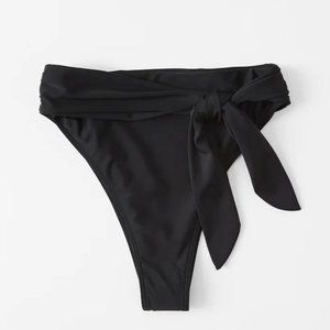 Black bikini bottoms